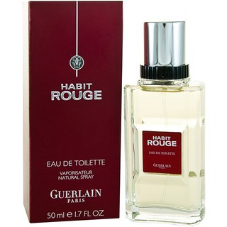 Guerlain Habit Rouge Eau de Toilette für Herren 50 ml