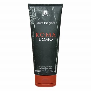 Laura Biagiotti Roma Uomo duschgel für Herren 200 ml